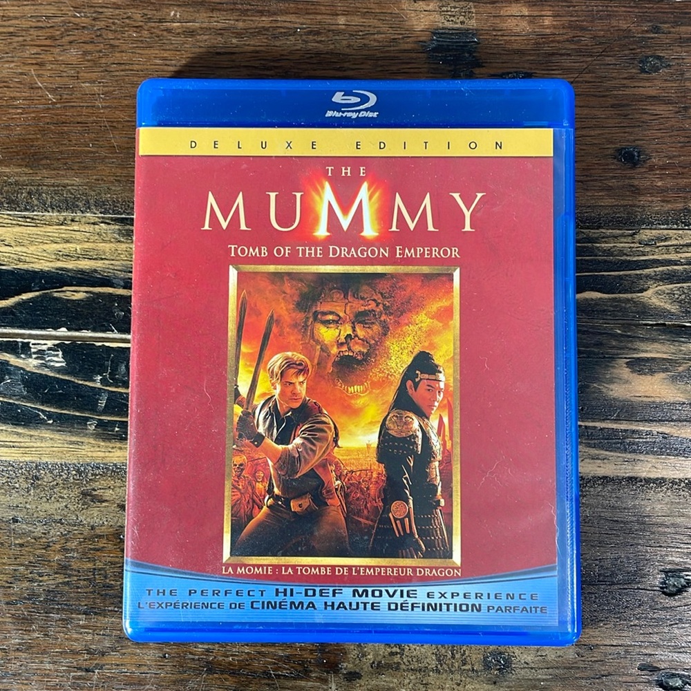 The Mummy DVD Blue Ray